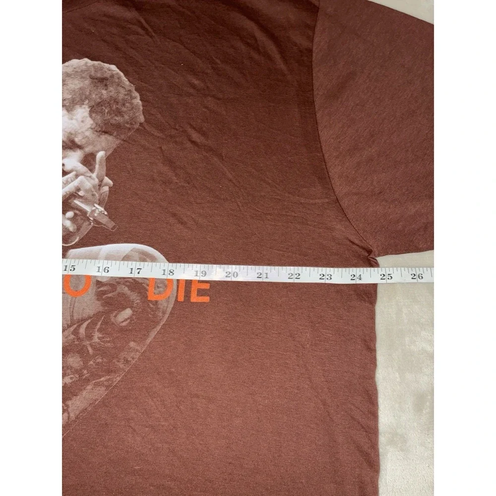 Post Malone‎ T Shirt XL Brown Austin 2024 Concert Exclusive Merch NEW *flaws